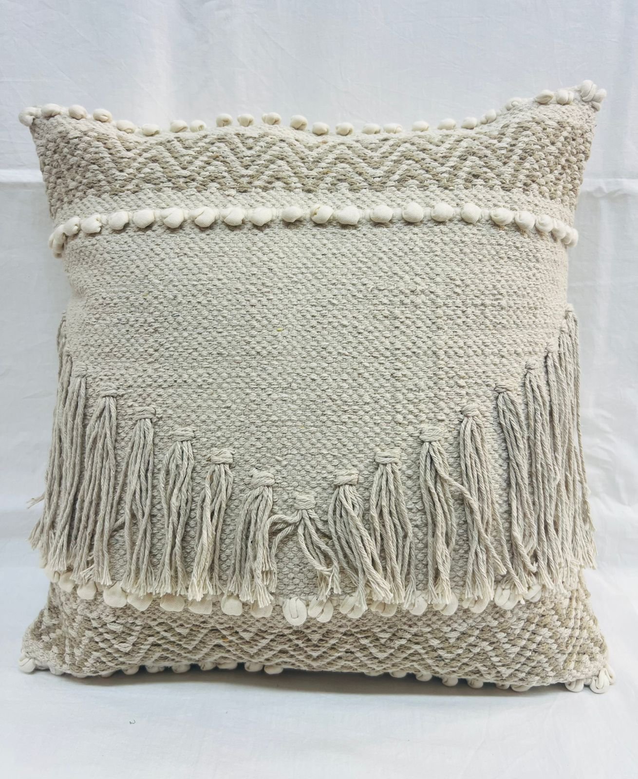Fundas (50x50cm) Almohadón Línea NATURAL